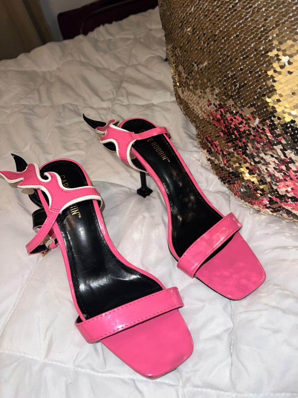 Cape Robbin Hot Pink Flame Heels!